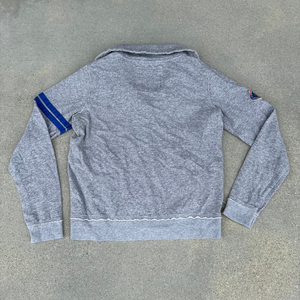 Florida Gators Colosseum Athletics Button Front Sweatshirt Gray Mens Small NCAA - Picture 7 of 7